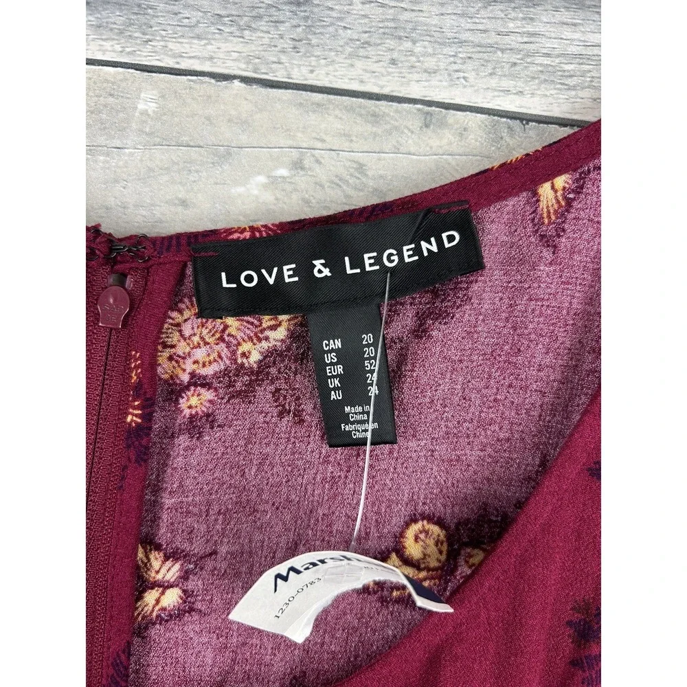 Love & Legend Women's Long Sleeve Dress 20